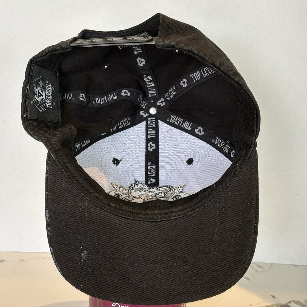 Top Level Robot Bear Savage No Time Off Back Snap Bb Hat For Men View 5